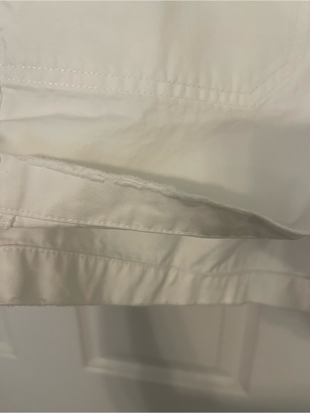 Old Navy White Cotton Shorts - Picture 4 of 5